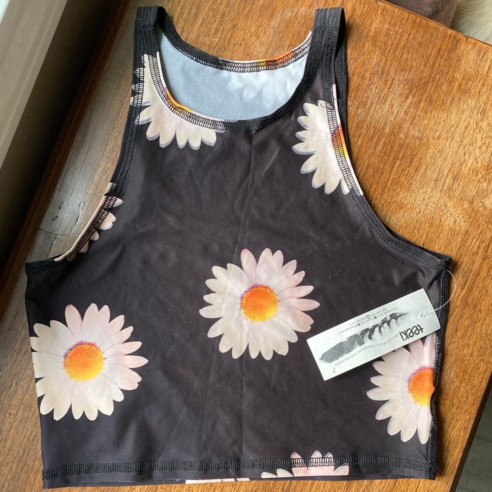 teeki daisy mermaid tank bnwt - Picture 2 of 4
